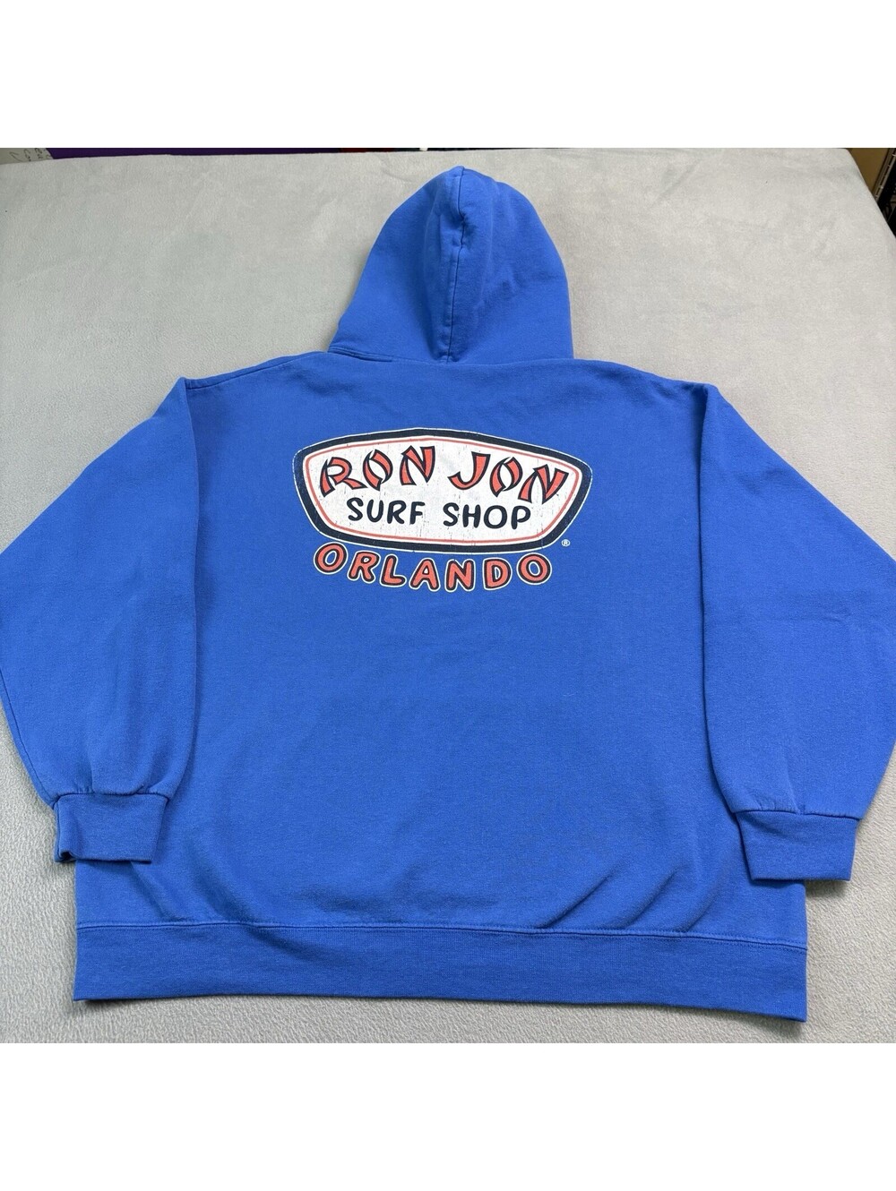 Ron Jon Surf Shop Pullover Hoodie Size L / XL Blue (Check Measurements)